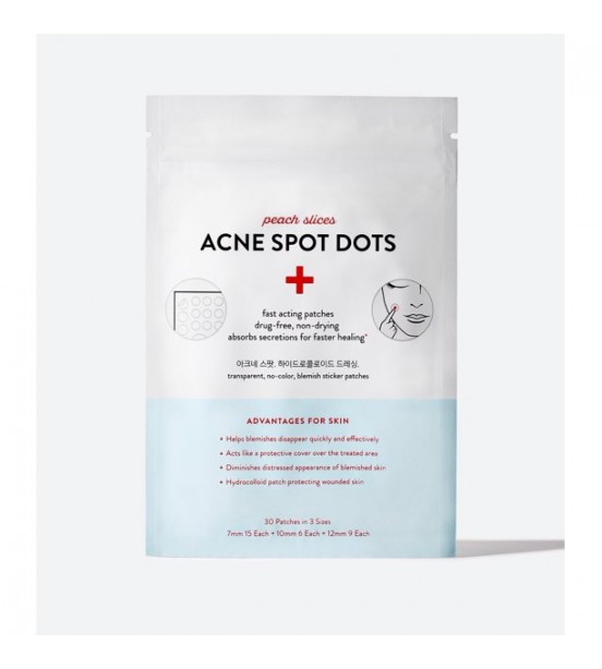 Peach & Lily Peach Slices Acne Spot Dots 2 Packs
