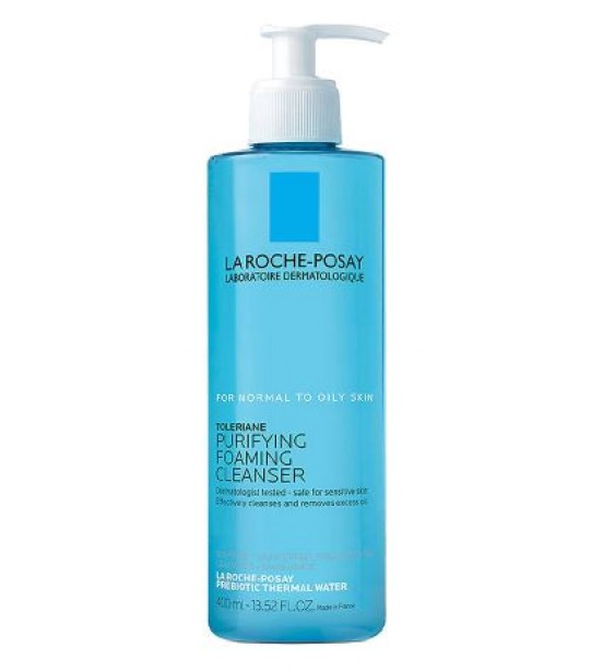 La Roche-Posay Toleriane Purifying Foaming Face Cleanser for Oily Skin