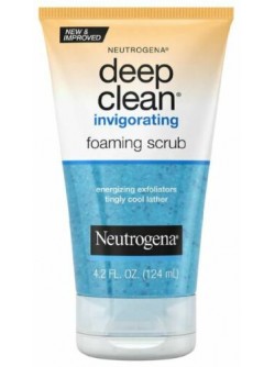 Neutrogena Deep Clean Invigorating Foaming Face Scrub