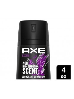 AXE Body Spray for Men Excite 4.0 oz