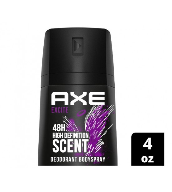AXE Body Spray for Men Excite 4.0 oz