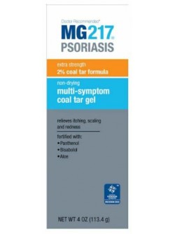 MG217 Psoriasis Extra Strength Non-Drying Multi-Symptom Coal Tar Gel