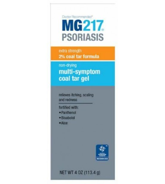 MG217 Psoriasis Extra Strength Non-Drying Multi-Symptom Coal Tar Gel