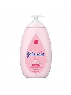 Johnson's Moisturizing Pink Baby Lotion with Coconut Oil, 27.1 fl. oz