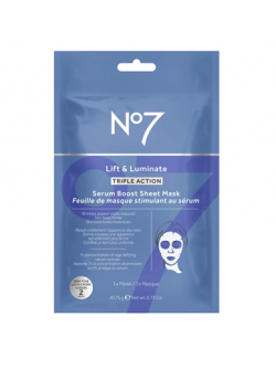 No7 Lift & Luminate Triple Action Serum Boost Sheet Mask