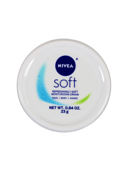 Nivea Soft Refreshingly Soft Moisturizing Cream for Face 0.84 oz