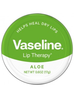 Vaseline Lip Therapy Lip Balm Tin Aloe Vera 0.6 oz
