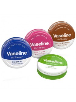Vaseline Lip Therapy Lip Balm Tin Aloe Vera 0.6 oz