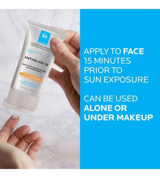 La Roche-Posay Anthelios Anti Aging Face Primer with Sunscreen SPF 50 Cell Ox Shield 1.35 fl oz