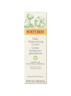 Burt's Bees Daily Face Moisturizer Cream for Sensitive Skin 1.8 oz
