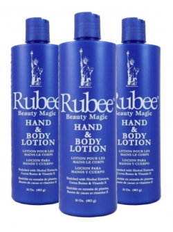 3 Pack Rubee Beauty Magic Hand and Body Lotion, 16 Oz