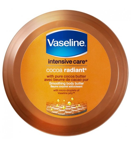 Vaseline Cocoa Radiant Smoothing Body Butter, 8 oz