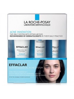 La Roche-Posay Effaclar Dermatological Acne Treatment System for Face Oil Free 1.0 ea