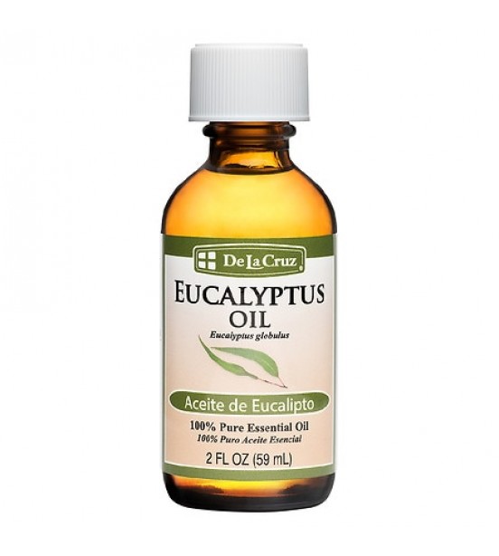 De La Cruz 100% Pure Eucalyptus Essential Oil 2.0 fl oz
