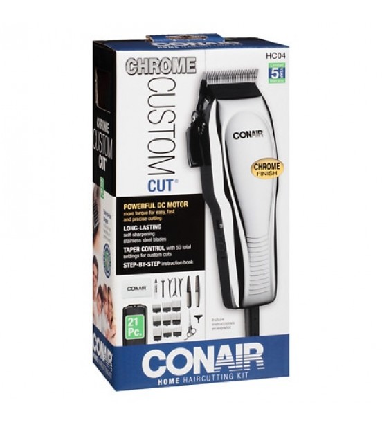 Conair 21-Piece Chrome Haircut Kit 1.0 kit