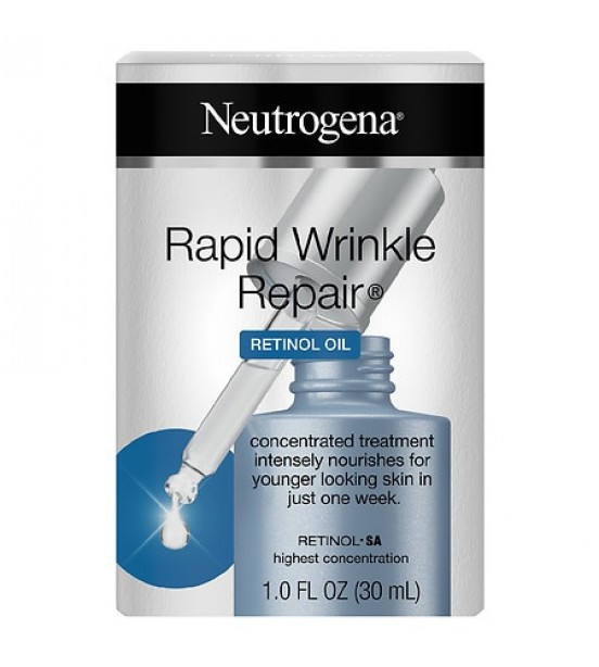 Neutrogena Rapid Wrinkle Repair Retinol Oil Serum For Dark Spots 1.0 fl oz