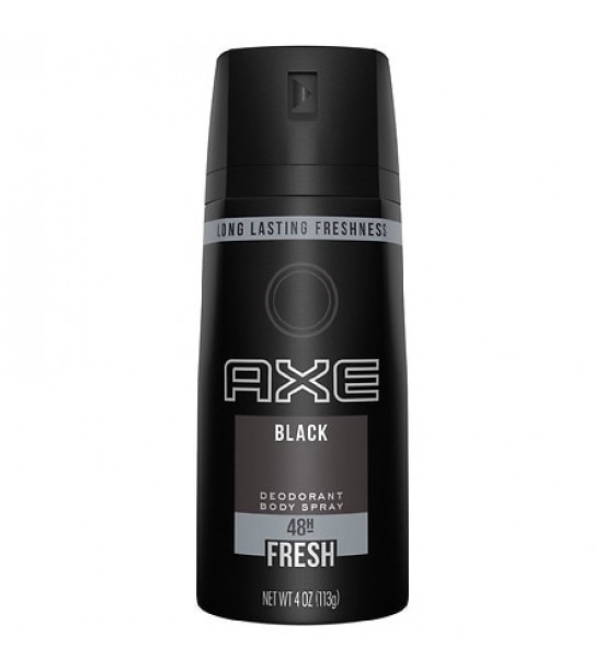 AXE Body Spray for Men Black 4.0 Oz