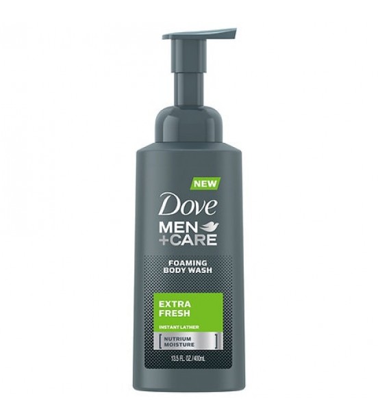 Dove Men+Care Foaming Body Wash Extra Fresh 13.5 oz