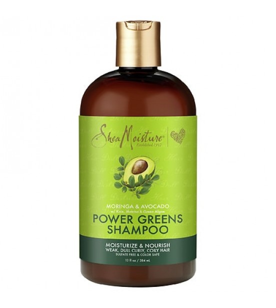 Moringa & Avocado Power Greens Shampoo 13.0 oz