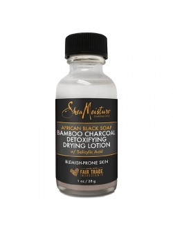 SheaMoisture African Black Soap and Charcoal Drying Lotion 1.0 oz
