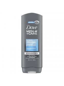 DOVE MEN+CARE CLEAN COMFORT BODY AND FACE WASH 18.0 fl oz