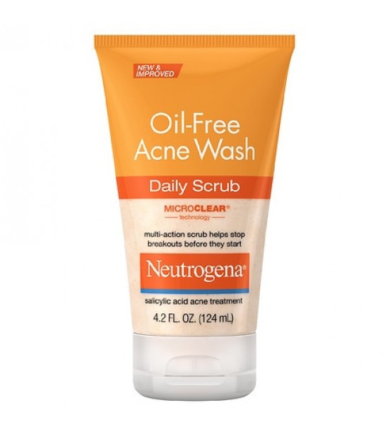 Neutrogena Oil-Free Acne Face Scrub With 2% Salicylic Acid 4.2 fl oz