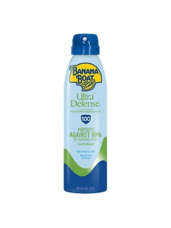 Banana Boat Ultra Defense Clear Sunscreen Spray SPF 100 6.0 oz