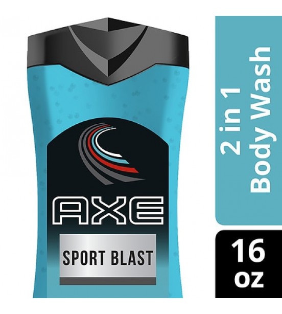 2 in 1 Body Wash and Shampoo for Men Sport Blast 16.0 oz
