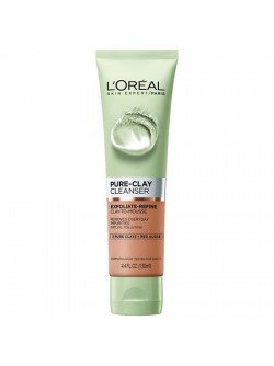 L'Oreal Paris Pure-Clay Cleanser Exfoliate & Refine 4.4 oz