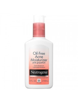 Oil-Free Acne Facial Moisturizer Pink Grapefruit 4.0 fl oz