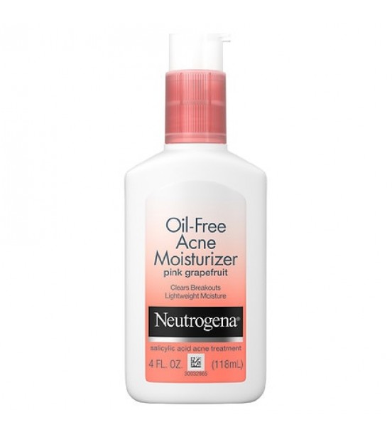 Oil-Free Acne Facial Moisturizer Pink Grapefruit 4.0 fl oz
