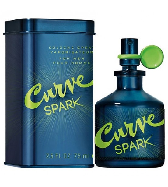 Curve Spark Cologne for Men Fresh 2.5 fl oz