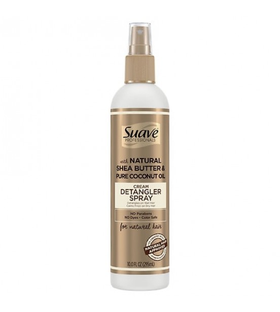 Suave Professional for Natural Hair Detangler Spray Cream 10.0 fl oz