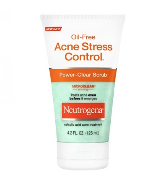 Neutrogena Acne Stress Control Power-Clear Scrub 4.2 fl oz