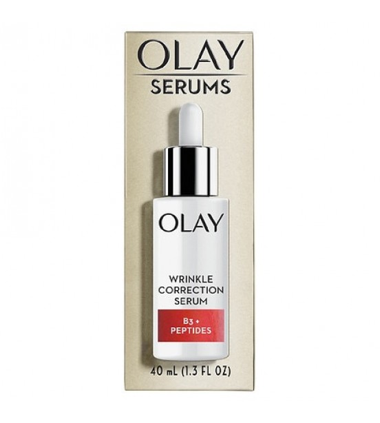 OLAY Wrinkle Correction Serum with Vitamin B3+Collagen Peptides 1.3 fl oz
