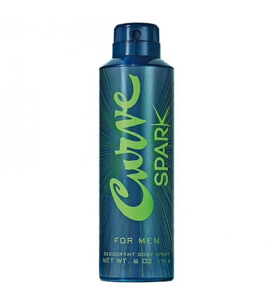 Curve Spark Body Spray for Men 6.0 oz