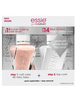 Essie nail polish + top coat kit 1.0 ea