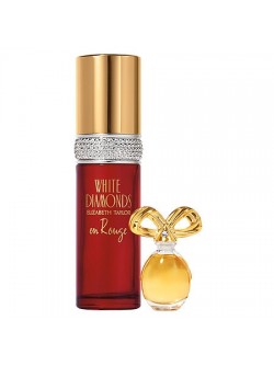 Elizabeth Taylor White Diamonds En Rouge EDT Spray + Mini Parfum Replica 1.0 ea
